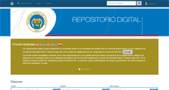 Desktop Screenshot of dspace.uce.edu.ec